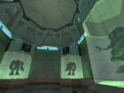 Alien Grunts in tanks in an early Half-Life build.