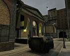 VAB APC and Metrocops near an early City 17 Trainstation.