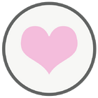 Heart logo as it appears on the Weighted Companion Cube