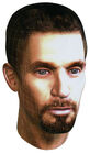 Final result: Gordon Freeman model's head. It is used as the basis of several concept art images such as that of the Half-Life 2 original cover.