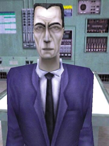 The G-Man - Combine OverWiki, the original Half-Life wiki and