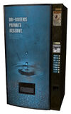 Vending machine blue