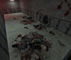 Soldiers killed by Pitdrones in Black Mesa's Waste Processing Area 3.