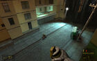 Ditto. Of note is that the Overwatch Soldier previously killed by the player was sucked with its weapon, while the Zombie already dead at the start of the map did not disappear. Furthermore the junk crates are gone, while the Supply Crate and the health vial stayed. The dead Metrocop also moved but was stuck by the pole and the truck. The HUD also indicates that a nearby Rebel was killed by the Hopwire.