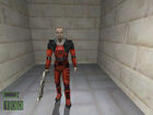 Early Gordon Freeman model with red HEV Suit.