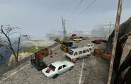 Car Pileup at Highway 17