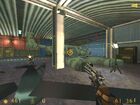 Dismantled Osprey in a Black Mesa Air Control hangar in an early Decay screenshot.