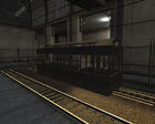 Very basic brush train bringing Gordon to the trainstation in the playable Beta.