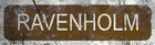 Ravenholm's sign.