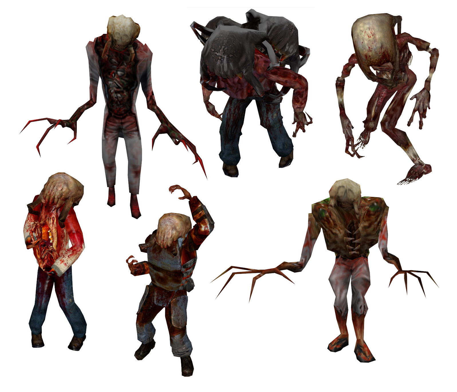 Category Xen Creatures Half Life Wiki Fandom - hl2 zombie roblox