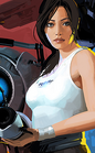 Chell poster crop