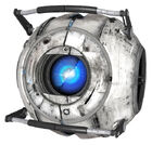 Wheatley's model damaged by GLaDOS.