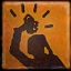 The symbol for the "Grave Robber" Achievement, for stealing a zombine's grenade.