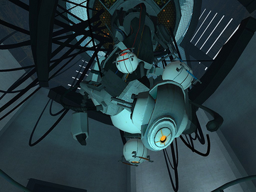 portal 1 glados head