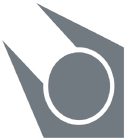 Серая вытянутая эмблема Альянса на контейнере, подсоединённом к поясу сталкера.