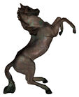 Horse statue model.