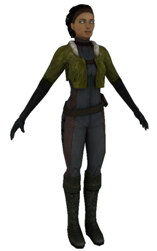 Alyx Vance - Half-Life character 3d model - CadNav