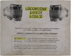Locomotive safety update