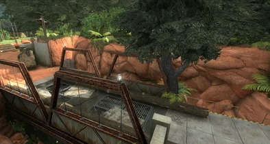 Die Mitte der Karte.