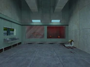 Клетки с буллсквидом и хедкрабами.