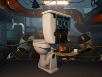 Унитаз-турель третьей версии.