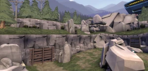 Der Spawn der Panzer und der meisten Roboter