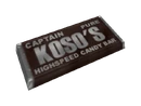 Шоколадный батончик «Captain Koso's Pure Highspeed Candy Bar».