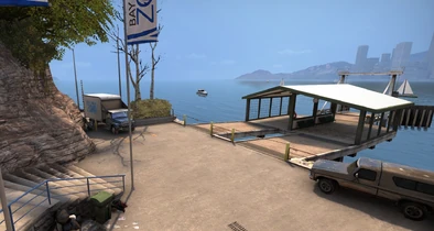 Der Spawn-Punkt der Terroristen.