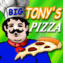 Логотип «Big Tony's Pizza».