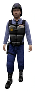 Modello HD della Guardia Barney