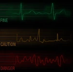 Индикатор состояния здоровья на бронежилете игрока