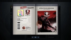 Die ersten Seiten des Bloodhound-Journals.