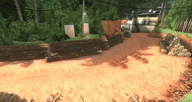 Der Spawn-Punkt der Antiterroreinheit.