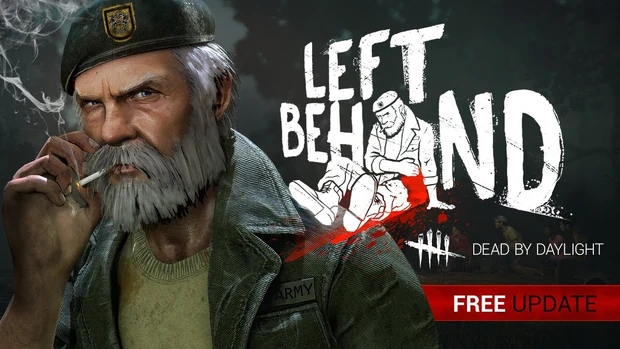 William "Bill" Overbeck auf dem Titelbild des DLCs "Left Behind" von Dead by Daylight auf Steam