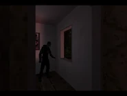 Протагонист в первой концовке.