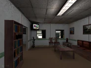 Ранний вариант комнаты больницы.