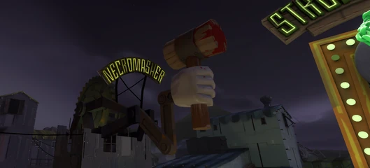 Man sollte dem überdimensionierten "Hau den Lukas" von Merasmus besser nicht zu nahe kommen - wenn man nicht gerade als blutiger Haufen Matsch enden will...