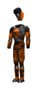Неиспользуемая внешняя модель костюма со шлемом из Half-Life SDK.