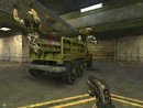 M44 без брезентового тента на раннем скриншоте Opposing Force.