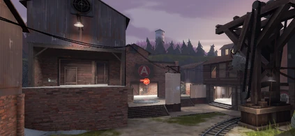 Der erste Kontrollpunkt im zweiten Abschnitte.