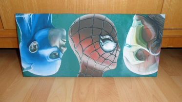 Schlabberhose ist ein Förderer der bildenden Künste - und so ist das Bild richtig herum!