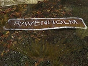 Ravenholm-Ortsschild