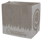 Картонная коробка Центрального зоопарка.