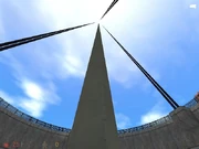 Огромная башня.