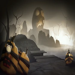 Hauptmenü während Scream Fortress III.