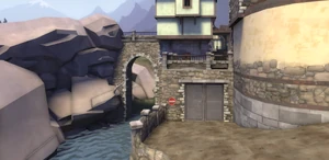 Der Panzer nimmt eine gesonderte Route