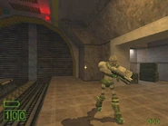 Ранний робот-пехотинец.