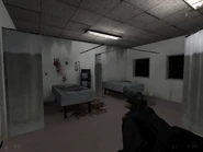 Одна из ранних палат больницы.