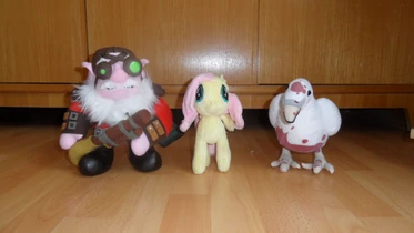 Sniper, Fluttershy und Archimedes. Ist das cool, gruselig oder einfach nur traurig?