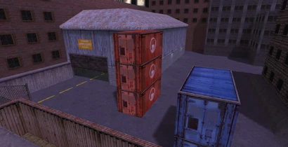 Assault 2.png (1,69 MB) Die Lagerhalle von außen gesehen.